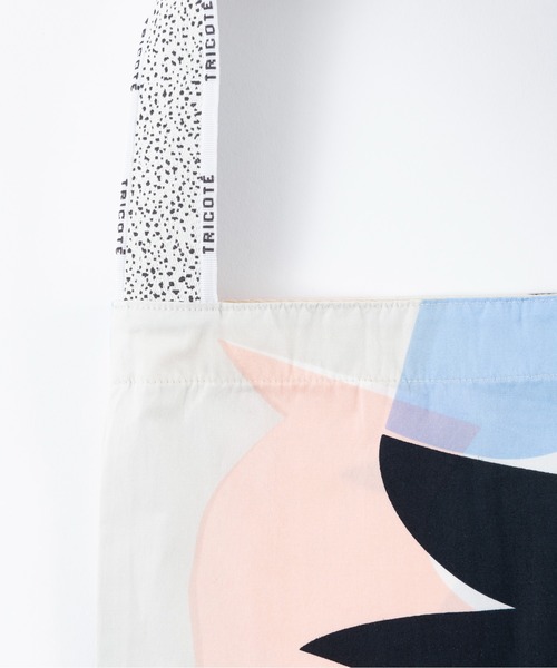 Tricote(トリコテ)の「TRICOTE トリコテ / PUZZLE TOTE BAG / TR01BG045(トートバッグ・レディース・ブルー・FREE)」の3枚目の写真