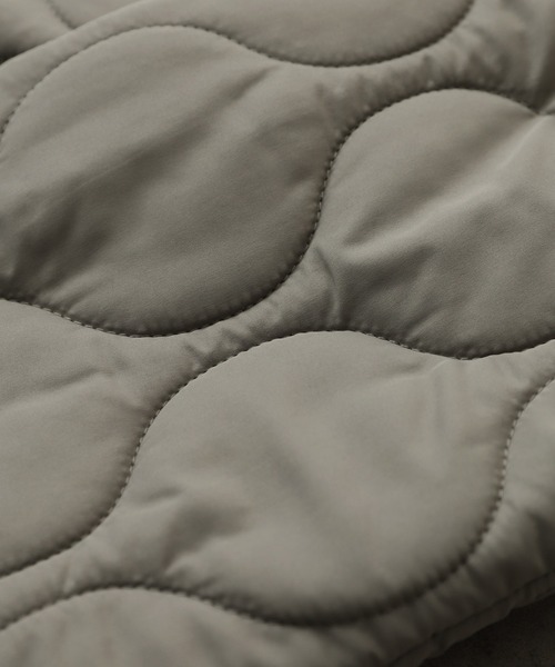 reca（レカ）の「ひょうたんキルトマフラー（マフラー・レディース・アイボリー/ブラック/カーキ・M）」の5枚目の写真