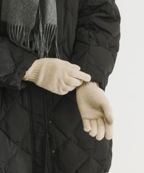 URBAN RESEARCH（アーバンリサーチ）の「カシミヤロンググローブ（手袋・レディース・オレンジ/ベージュ/ブラウン・FREE）」の3枚目の写真