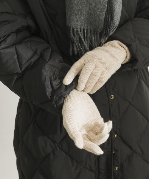 URBAN RESEARCH（アーバンリサーチ）の「カシミヤロンググローブ（手袋・レディース・オレンジ/ベージュ/ブラウン・FREE）」の4枚目の写真