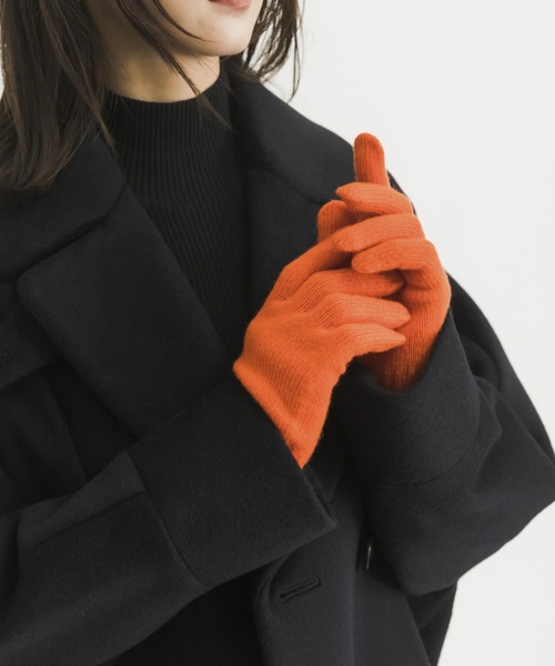 URBAN RESEARCH（アーバンリサーチ）の「カシミヤロンググローブ（手袋・レディース・オレンジ/ベージュ/ブラウン・FREE）」の14枚目の写真