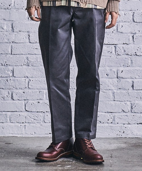 MSML(エムエスエムエル)の「TWILL WORK PANTS(チノパンツ・メンズ・チャコールグレー/ブラック/ベージュ・S/M/L/XL)」の2枚目の写真