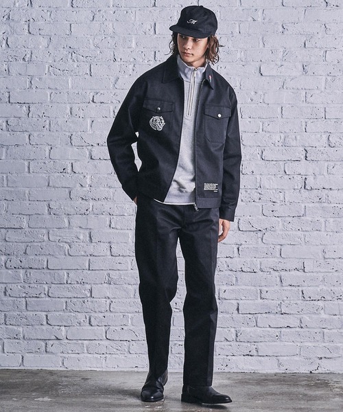 MSML(エムエスエムエル)の「TWILL WORK PANTS(チノパンツ・メンズ・チャコールグレー/ブラック/ベージュ・S/M/L/XL)」の15枚目の写真