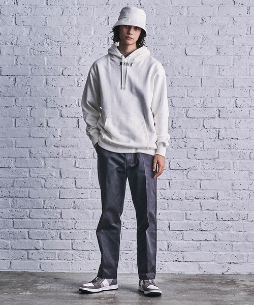 MSML(エムエスエムエル)の「TWILL WORK PANTS(チノパンツ・メンズ・チャコールグレー/ブラック/ベージュ・S/M/L/XL)」の12枚目の写真