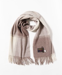 TWEEDMILL/ツイードミル 大判ピュアウールストール マフラー