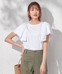【組曲×setsuko sagittaire】フロッシュフリル Tシャツ