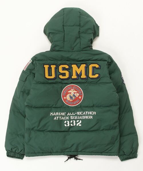 AVIREX（アヴィレックス）の「USMC クラシック ダウンジャケット