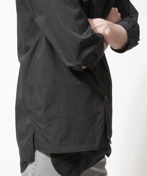 MONKEY TIME（モンキータイム）の「＜monkey time＞ ∴ BRD NO/CLR QSL SHT/シャツ◆（シャツ/ブラウス・メンズ・ブラック/オリーブ・MEDIUM/SMALL/X-LARGE/LARGE）」の7枚目の写真