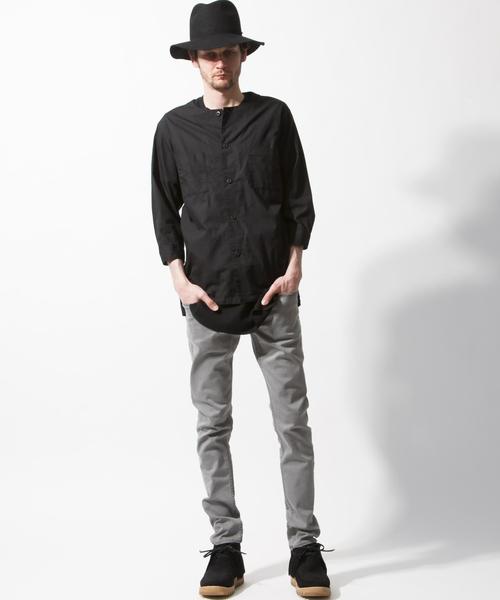 MONKEY TIME（モンキータイム）の「＜monkey time＞ ∴ BRD NO/CLR QSL SHT/シャツ◆（シャツ/ブラウス・メンズ・ブラック/オリーブ・MEDIUM/SMALL/X-LARGE/LARGE）」の12枚目の写真