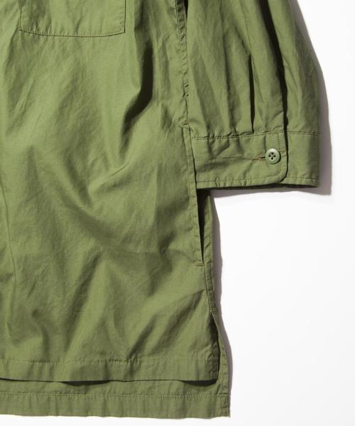 MONKEY TIME（モンキータイム）の「＜monkey time＞ ∴ BRD NO/CLR QSL SHT/シャツ◆（シャツ/ブラウス・メンズ・ブラック/オリーブ・MEDIUM/SMALL/X-LARGE/LARGE）」の9枚目の写真