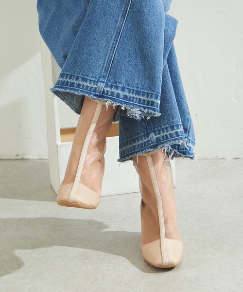 PAPILLONNER（パピヨネ）の「【OT】チュールショートブーツ/PAPILLONNER/パピヨネ（ブーツ・レディース・ブラック/アイボリー・SMALL/MEDIUM/LARGE）」の21枚目の写真