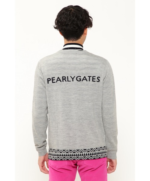 PEARLY GATES】NEWアイリス クルーネックニットプルオーバー