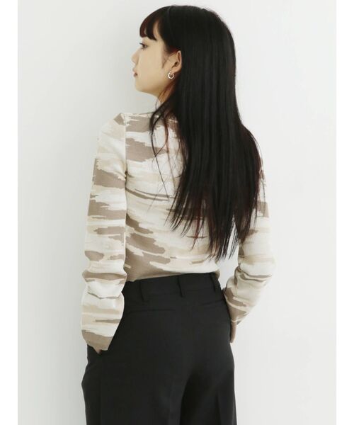 MURUA（ムルーア）の「ランダムレイヤーニットカーデトップス（カーディガン/ボレロ・レディース・イエロー/ベージュ・FREE）」の18枚目の写真