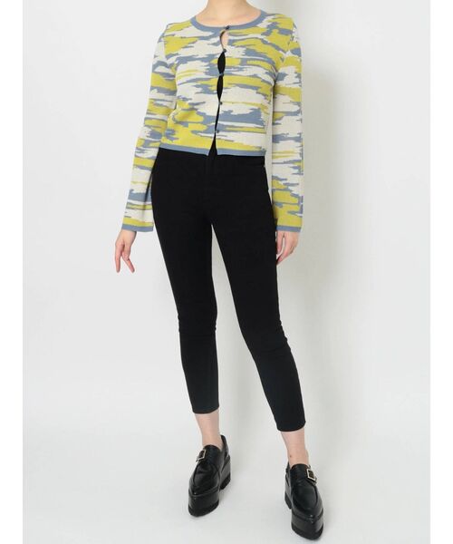 MURUA（ムルーア）の「ランダムレイヤーニットカーデトップス（カーディガン/ボレロ・レディース・イエロー/ベージュ・FREE）」の9枚目の写真