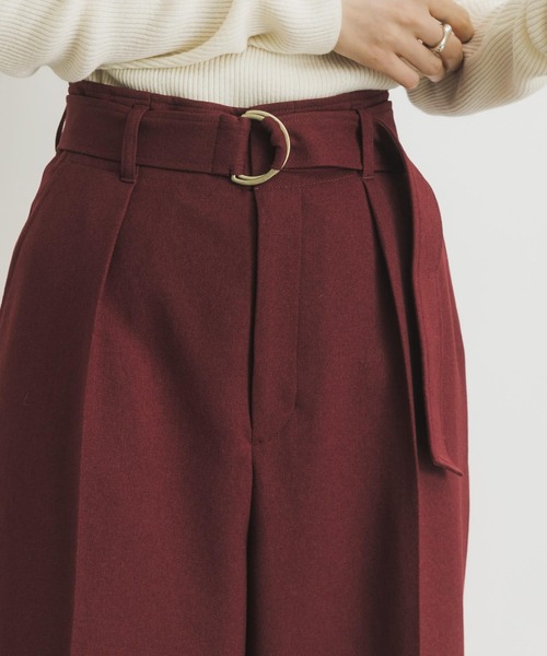 URBAN RESEARCH（アーバンリサーチ）の「ベルト付きタックパンツ