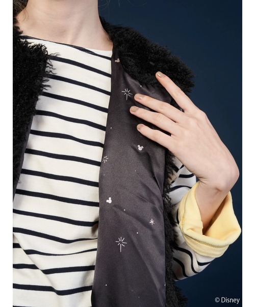 Disney（ディズニー）の「ファーベスト/Mickey（ベスト）」 - WEAR