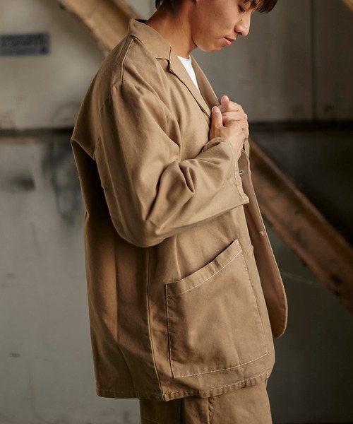 GUNG HO（ガンホー）の「GUNG HO　ノッチカラージャケット GH22F010（その他アウター・メンズ・ブラック/カーキ・M/L）」の7枚目の写真