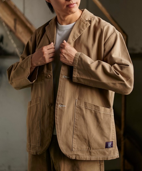 GUNG HO（ガンホー）の「GUNG HO　ノッチカラージャケット GH22F010（その他アウター・メンズ・ブラック/カーキ・M/L）」の5枚目の写真