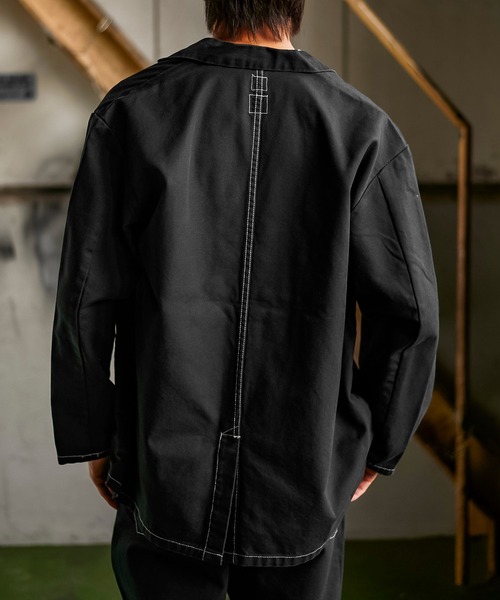 GUNG HO（ガンホー）の「GUNG HO　ノッチカラージャケット GH22F010（その他アウター・メンズ・ブラック/カーキ・M/L）」の10枚目の写真