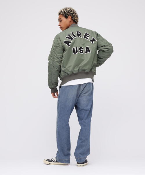 MA-1 コマーシャル ロゴ/MA-1 COMMERCIAL LOGO（MA-1）｜AVIREX（アヴィレックス） pattayablatt.com