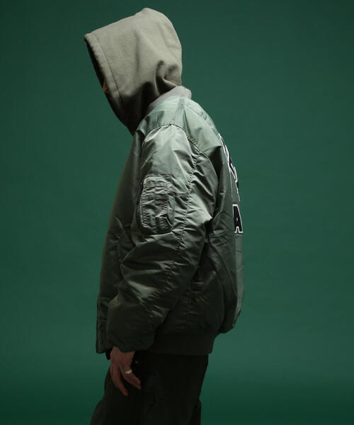 MA-1 コマーシャル ロゴ/MA-1 COMMERCIAL LOGO（MA-1）｜AVIREX（アヴィレックス） pattayablatt.com