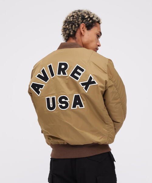 MA-1 コマーシャル ロゴ/MA-1 COMMERCIAL LOGO（MA-1）｜AVIREX（アヴィレックス） pattayablatt.com