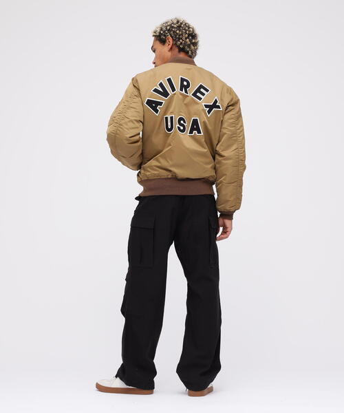 MA-1 コマーシャル ロゴ/MA-1 COMMERCIAL LOGO（MA-1）｜AVIREX（アヴィレックス） pattayablatt.com