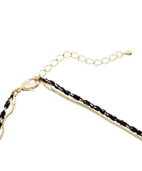 WHO'S WHO gallery（フーズフーギャラリー）の「2連ネックレス（ネックレス・レディース・ゴールド・FREE）」の4枚目の写真