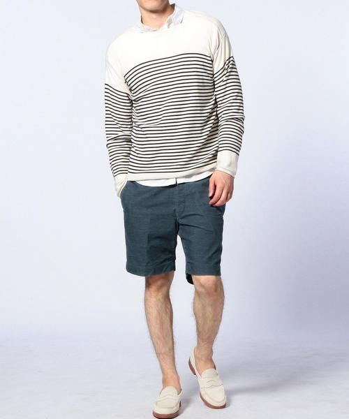 UNITED ARROWS（ユナイテッドアローズ）の「UAS コーデュロイ ショーツ †◆（その他パンツ・メンズ・ホワイト/ダークグリーン/ネイビー・X-LARGE/XX-LARGE/MEDIUM/LARGE/X-SMALL/SMALL）」の5枚目の写真