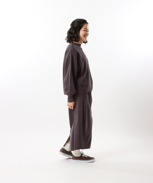 Champion(チャンピオン)の「【Champion/チャンピオン】レディース リバースウィーブ(R) クルーネックスウェットシャツ(スウェット・レディース・チャコール/レッド系その他6/ブルー系その他・MEDIUM/LARGE)」の8枚目の写真