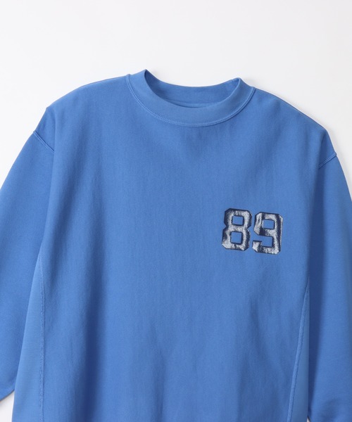 Champion(チャンピオン)の「【Champion/チャンピオン】レディース リバースウィーブ(R) クルーネックスウェットシャツ(スウェット・レディース・チャコール/レッド系その他6/ブルー系その他・MEDIUM/LARGE)」の14枚目の写真