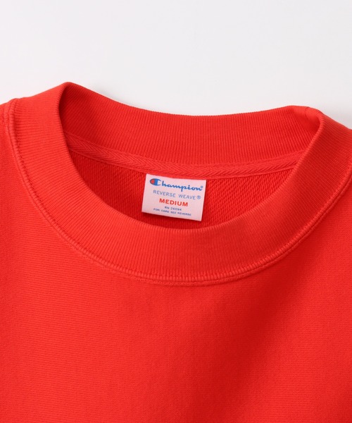 Champion(チャンピオン)の「【Champion/チャンピオン】レディース リバースウィーブ(R) クルーネックスウェットシャツ(スウェット・レディース・チャコール/レッド系その他6/ブルー系その他・MEDIUM/LARGE)」の18枚目の写真