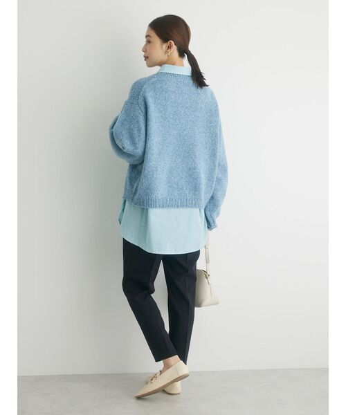 Petit fleur（プチフルール）の「・Petit　Fleur　ミックスニットプルオーバー（ニット/セーター・レディース・ピンク/ブルー/グリーン系その他3・FREE）」の12枚目の写真