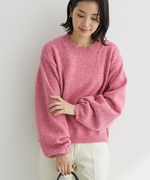 ・Petit Fleur ミックスニットプルオーバー
