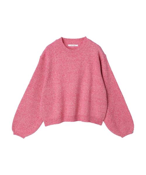 Petit fleur（プチフルール）の「・Petit　Fleur　ミックスニットプルオーバー（ニット/セーター・レディース・ピンク/ブルー/グリーン系その他3・FREE）」の4枚目の写真