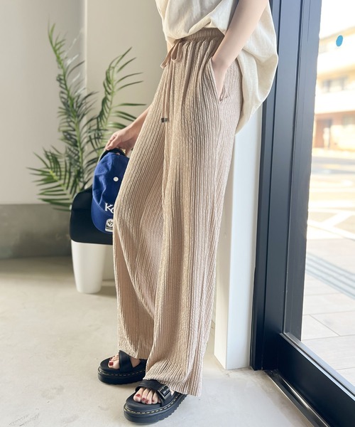 マーカスルファー カジュアルパンツ ボトムス レディース Pants Grey クリストファーエスバー レディース カジュアルパンツ ボトムス Cocosolo Seam-Detail Trousers