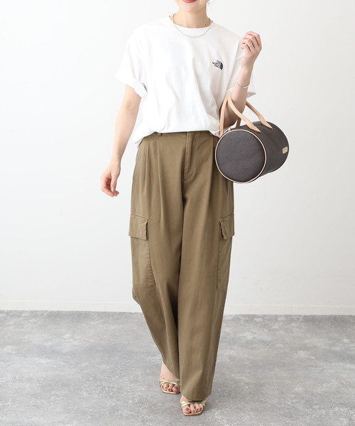 SLOBE IENA(スローブイエナ)の「【OUTDOOR / アウトドア】SLOBE別注ボストンバッグ(ボストンバッグ・レディース・ブラウン・FREE)」の3枚目の写真