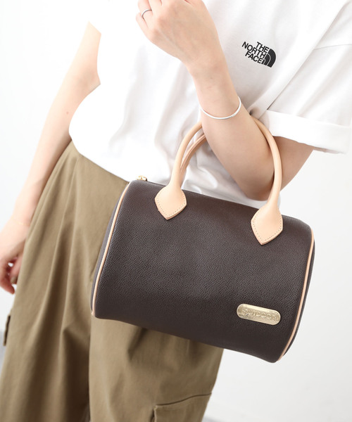 SLOBE IENA(スローブイエナ)の「【OUTDOOR / アウトドア】SLOBE別注ボストンバッグ(ボストンバッグ・レディース・ブラウン・FREE)」の6枚目の写真