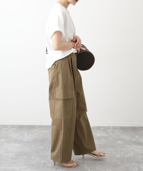 SLOBE IENA(スローブイエナ)の「【OUTDOOR / アウトドア】SLOBE別注ボストンバッグ(ボストンバッグ・レディース・ブラウン・FREE)」の8枚目の写真