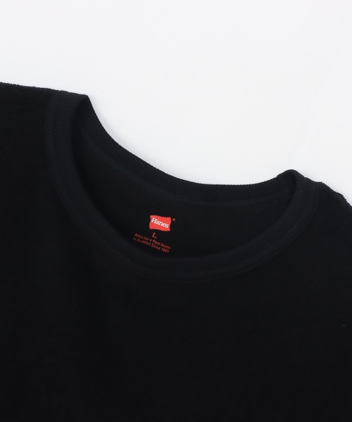 HANES(ヘインズ)の「【Hanes/ヘインズ】メンズ Hanes H メンズ ショートスリーブクルーネックシャツ(Tシャツ/カットソー・メンズ・ネイビー/ホワイト/ブラック・LARGE/MEDIUM/X-LARGE)」の9枚目の写真