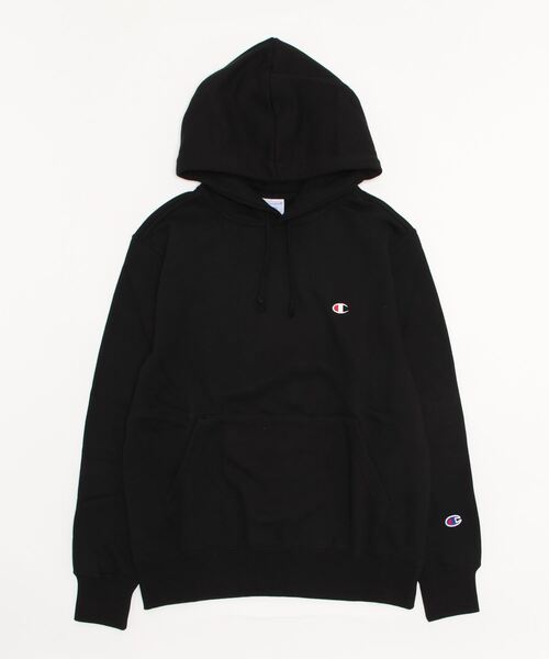 Champion(チャンピオン)の「champion HOODED SWEATSHIRT チャンピオン フーデッドスウェットシャツ(パーカー・メンズ・ブラック/グレー/ホワイト・M/L/XL/S)」の3枚目の写真