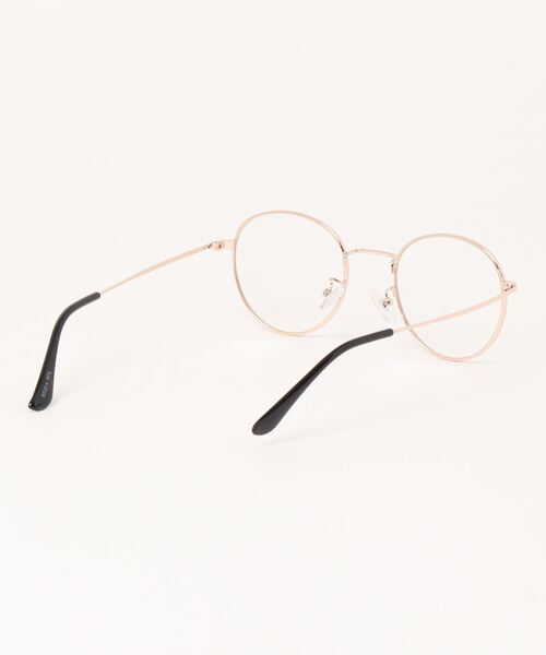 and it_（アンドイット）の「伊達メガネ UVカット（メガネ・レディース・ブラウン系その他/ブラック/シルバー/ゴールド・FREE）」の6枚目の写真