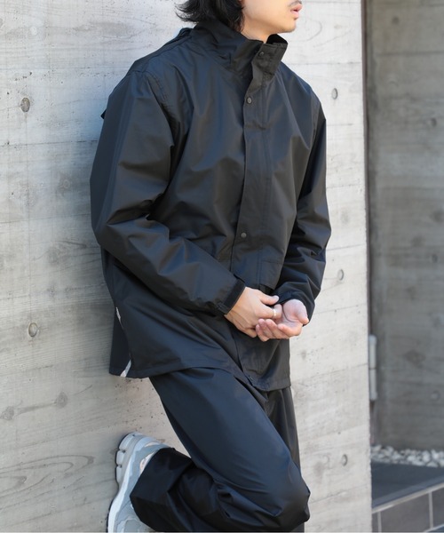 FORECAST(フォーキャスト)の「【FORECAST】アーバンレインジャケット+パンツ セットアップ 上下セット 7541(レインコート/ポンチョ・メンズ・オリーブ/ブラック/ダークネイビー・L/M/LL/S)」の6枚目の写真