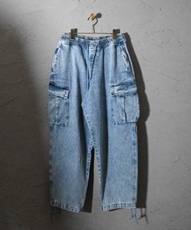 12オンスデニム イージーカーゴパンツ レディース メンズ