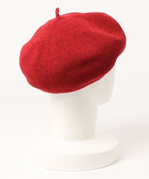 To b. by agnes b.(トゥービーバイアニエスベー)の「WN20 BERET エンブサマーベレー(ハンチング/ベレー帽・レディース・レッド・FREE)」の7枚目の写真