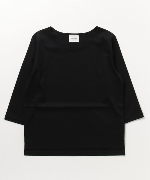 DROIT BELLO(ドロイトベロ)の「DROIT BELLO (ドロイトベロ) 5分丈カットソー(Tシャツ/カットソー・レディース・ブラック/ホワイト/ピンク・F)」の15枚目の写真