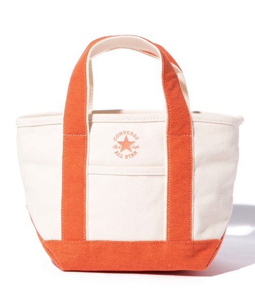 CONVERSE(コンバース)の「【CONVERSE】PILE CANVAS S TOTE BAG/トートバッグ/キャンバス/手提げ/コンバース(トートバッグ・メンズ・ラベンダー/ピンク/ブラウン/オレンジ・FREE)」の11枚目の写真