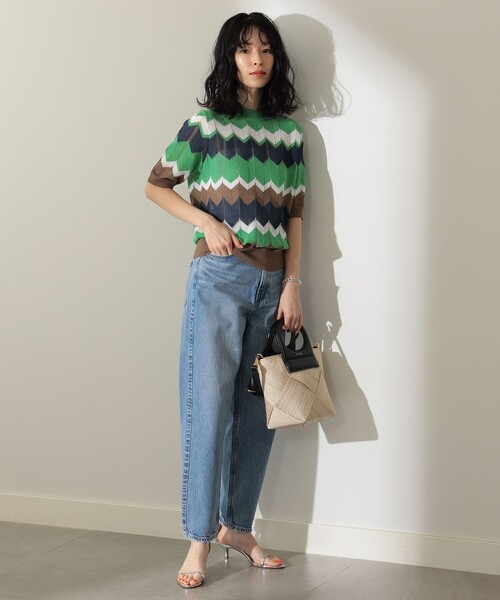 Demi-Luxe BEAMS デミルクス ビームスリネン ボーダー ニット 楽天市場】【SALE／50%OFF】Demi-Luxe BEAMS / リネン ボーダー