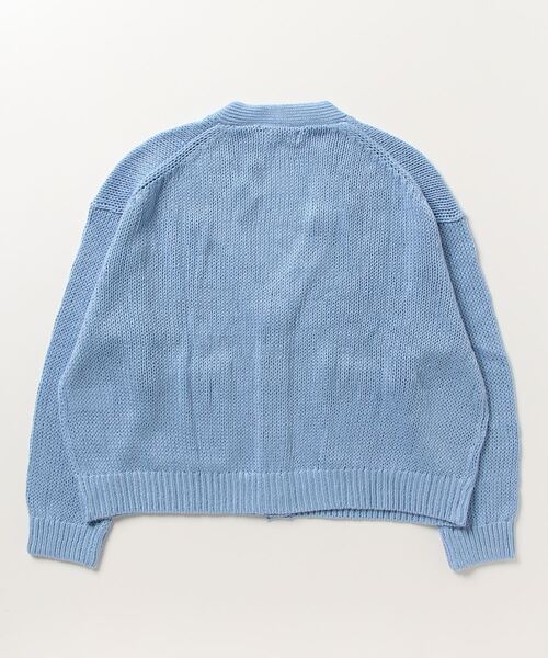 RALPH LAUREN ニットカーディガン リネン 100% Vネック セール】 リネンブレンド Vネック カーディガン （カーディガン