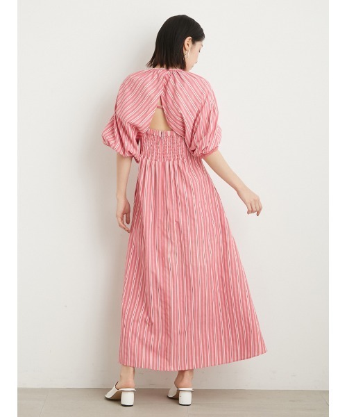 lilybrown オーガンジーボレロ付ワンピース LILY BROWN（リリーブラウン）の「オーガンボレロ付きニット